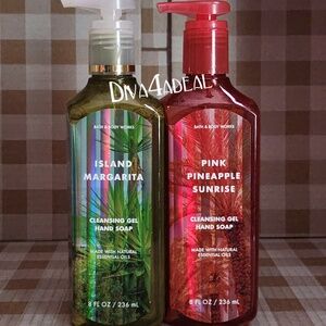 2X Bath Body Works Gel Hand Soap Bundle